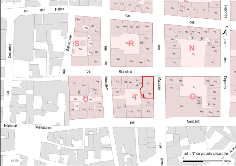 Ensemble de 2 immeubles (39 à 41 rue Marceau)