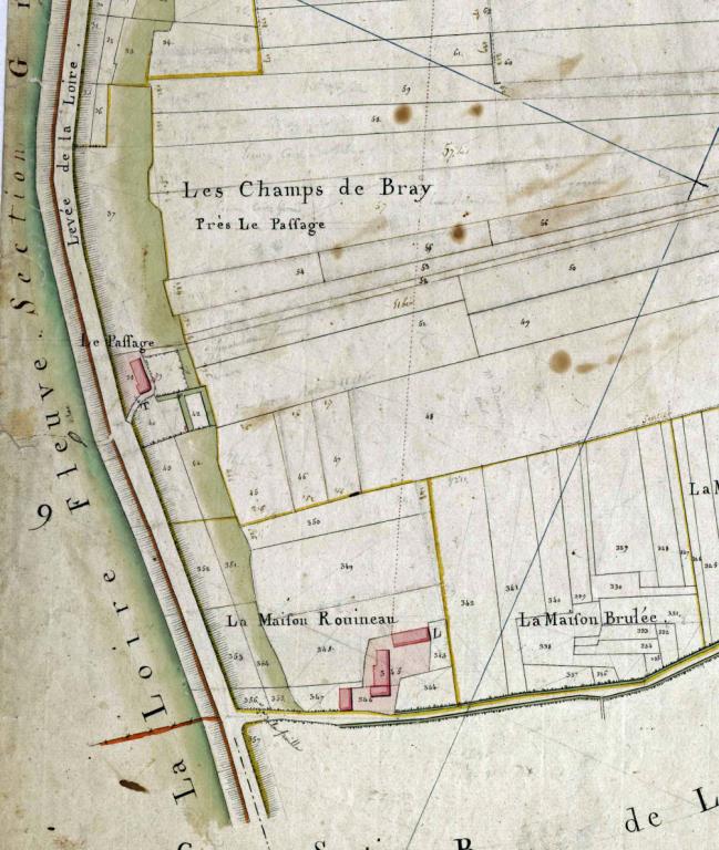 Le port de Chouzé-sur-Loire.