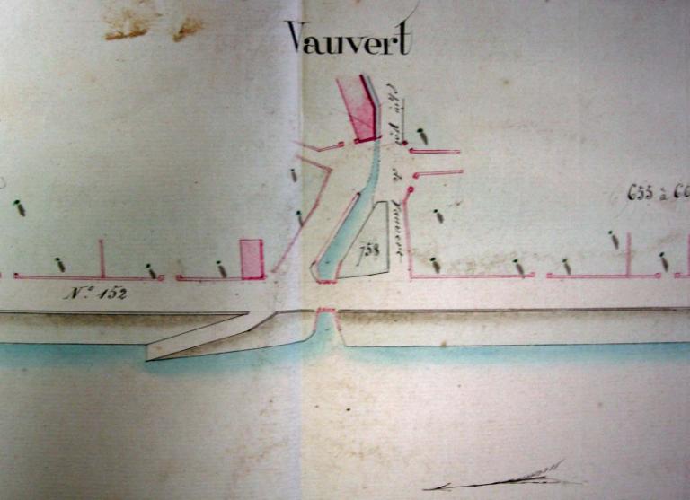 Plan général de la ville de Tours par Jacquemin Bellisle, 1818. (archives départementales d'Indre-et-Loire, Plan 499). ; Plan général de la ville de Tours par Jacquemin Bellisle, 1818. (archives départementales d'Indre-et-Loire, Plan 499).