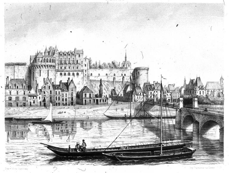 Les aménagements portuaires de la Loire : commune de Langeais (Indre-et-Loire)