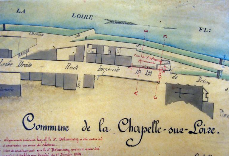 Vue d'ensemble vers l'amont.