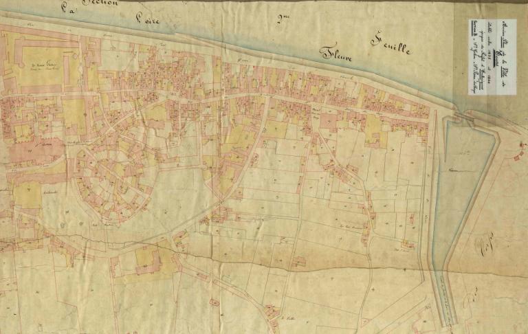 Les aménagements portuaires de la Loire : commune d'Amboise (Indre-et-Loire) 