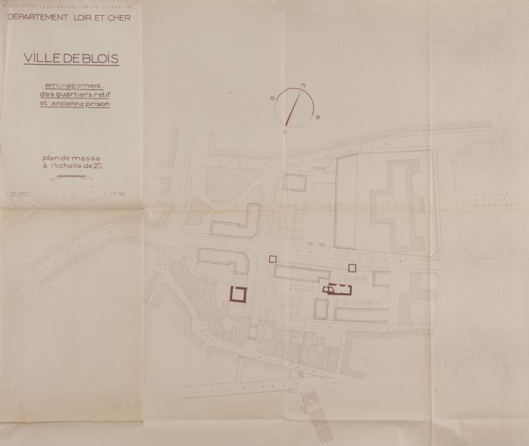 Projet d'aménagement des quartiers Rétif et de l'ancienne prison par A. Aubert, 06-1947. (Fonds A. Aubert. SIAF/ Cité de l'architecture et du Patrimoine / Archives d'architecture du XXe siècle, 072 IFA : 119). ; Projet d'aménagement des quartiers Rétif et de l'ancienne prison par A. Aubert, 06-1947. (Fonds A. Aubert. SIAF/ Cité de l'architecture et du Patrimoine / Archives XXe siècle, 072 IFA : 119). ; Projet d'aménagement des quartiers Rétif et de l'ancienne prison par A. Aubert, 06-1947. (Fonds A. Aubert. SIAF/ Cité de l'architecture et du Patrimoine / Archives XXe siècle, 072 IFA : 119).