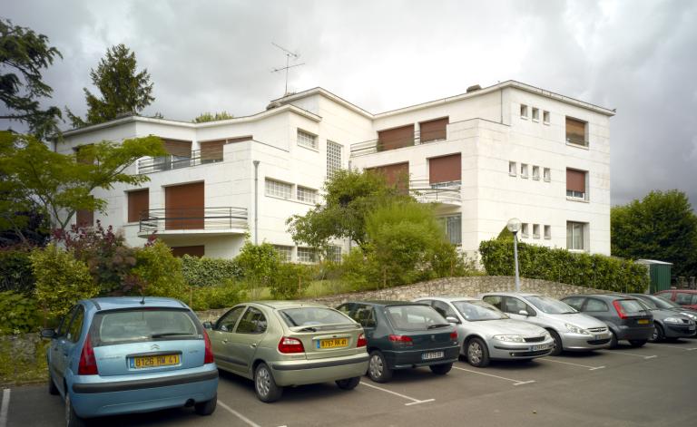 Immeuble du 25-27 avenue du Maréchal-Leclerc. ; Vue depuis le sud