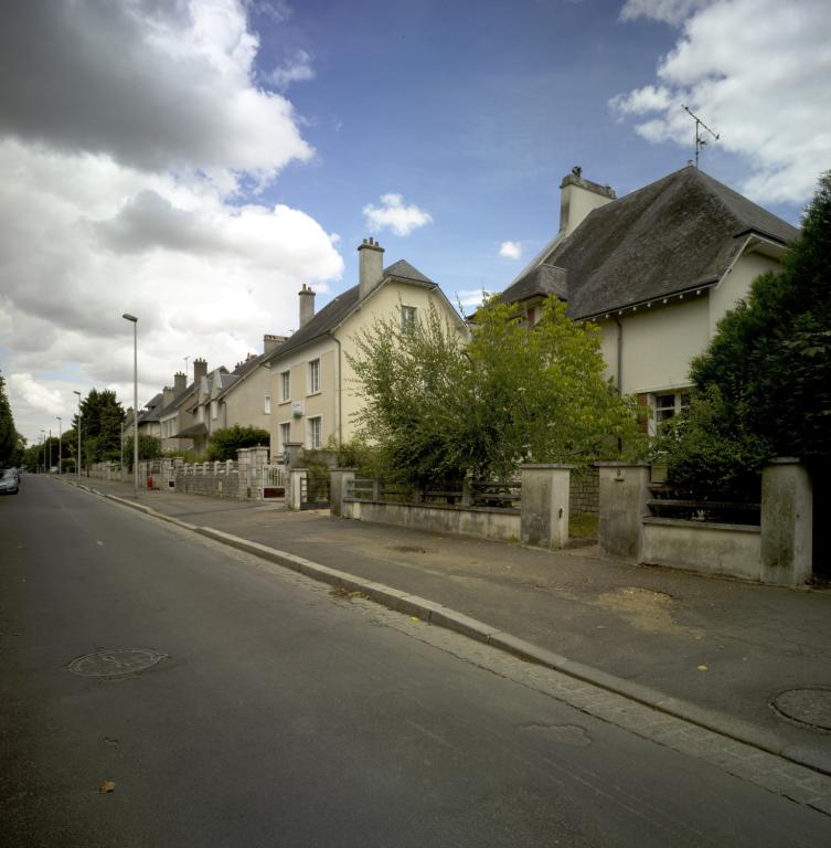 Rue d'Alsace et de Lorraine, vue depuis le nord-ouest.