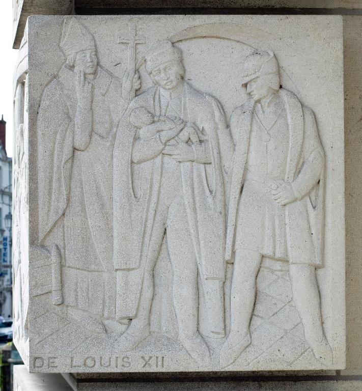Ensemble de bas-reliefs