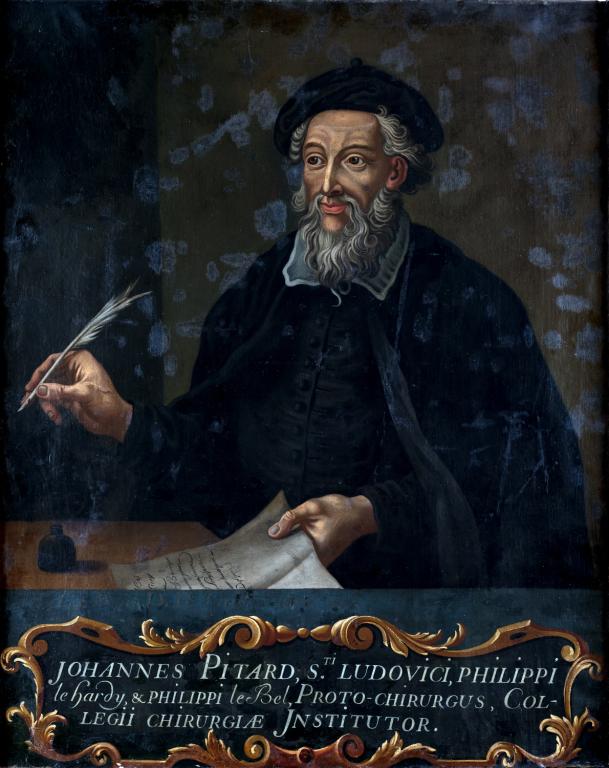 Tableau : portrait de Jean Pitard (v. 1248-ap. 1328)