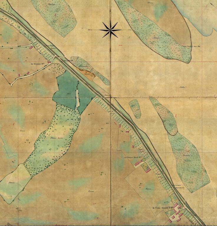 Les aménagements portuaires de la Loire : commune de Cours-les-Barres (Cher)