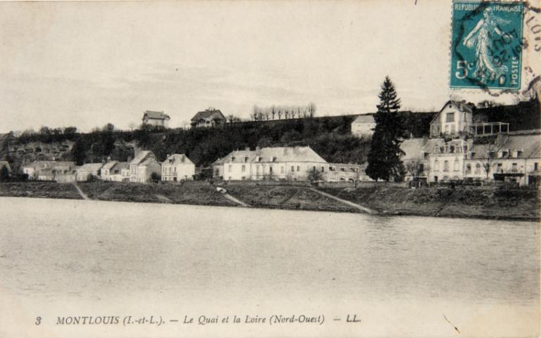 Les aménagements portuaires de la Loire : commune de Tours (Indre-et-Loire