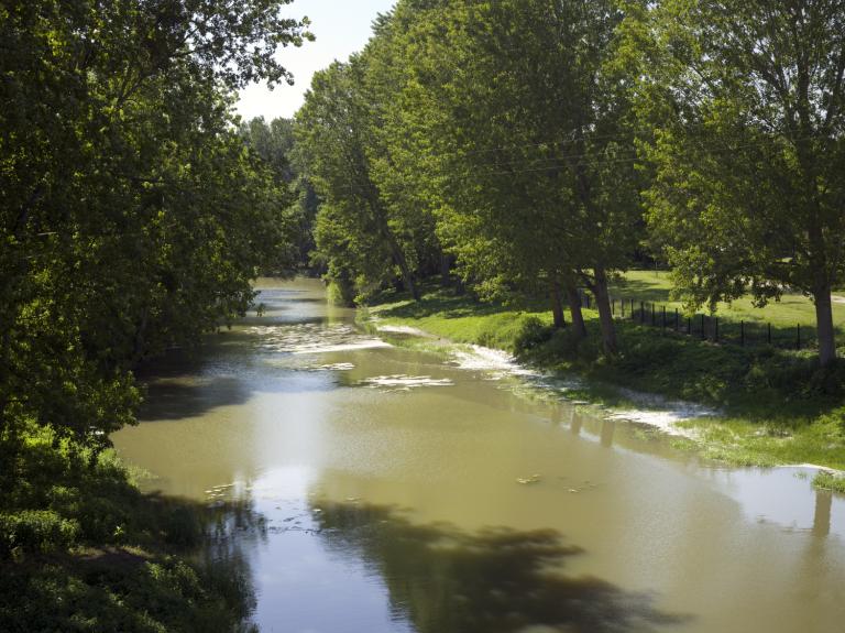 Les aménagements portuaires de la Loire : commune de Montlouis-sur-Loire (Indre-et-Loire) 