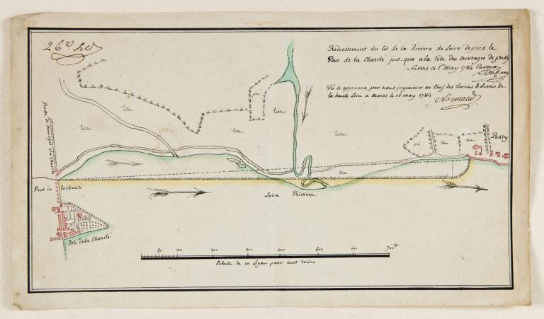 Les aménagements portuaires de la Loire : commune de La Charité-sur-Loire (Nièvre)