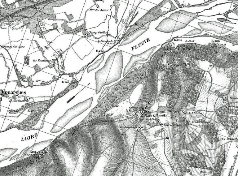 Les aménagements portuaires de la Loire : commune de Tracy-sur-Loire (Nièvre)