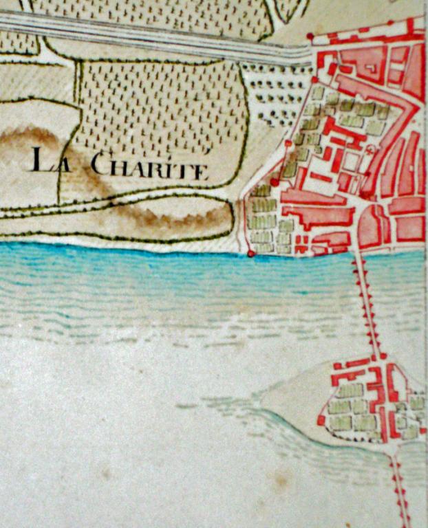 Extrait de l'Atlas de Trudaine, 1745-1780. (archives nationales, F 14 bis 8459).