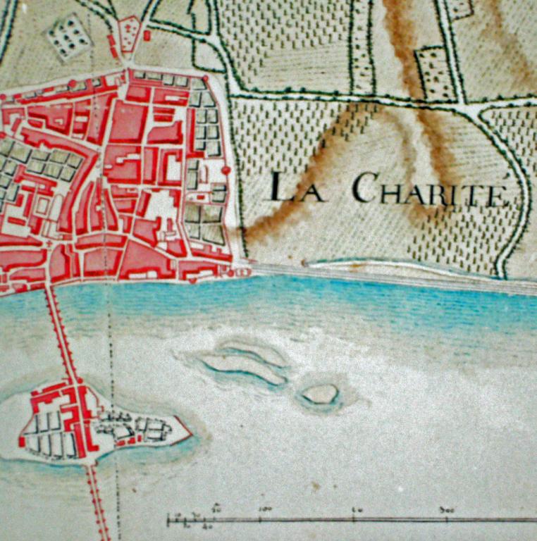 Extrait de l'Atlas de Trudaine, 1745-1780. (archives nationales, F 14 bis 8459).