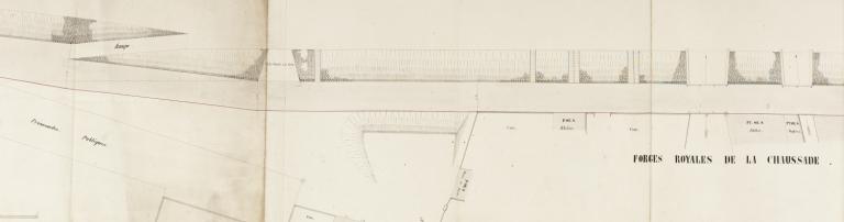 Les aménagements portuaires de la Loire : commune de Cosne-Cours-sur-Loire (Nièvre) ; Cale dite cale abreuvoir simple (port de Cosne)