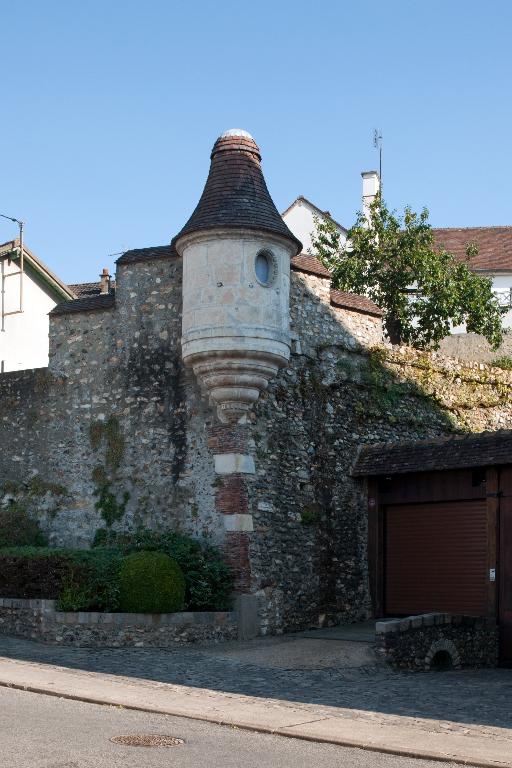 Détail de l'échauguette, vue du sud.