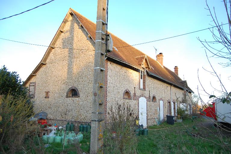 Bâtiment principal, vue générale depuis l’ouest.