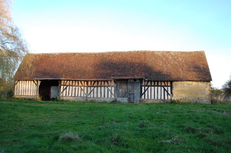 Grange, élévation ouest.