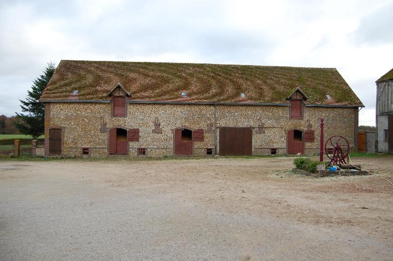 Bergerie, élévation ouest.
