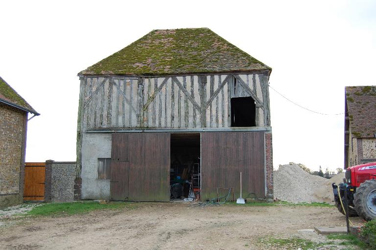 Ancienne halle (betteraverie), élévation nord.