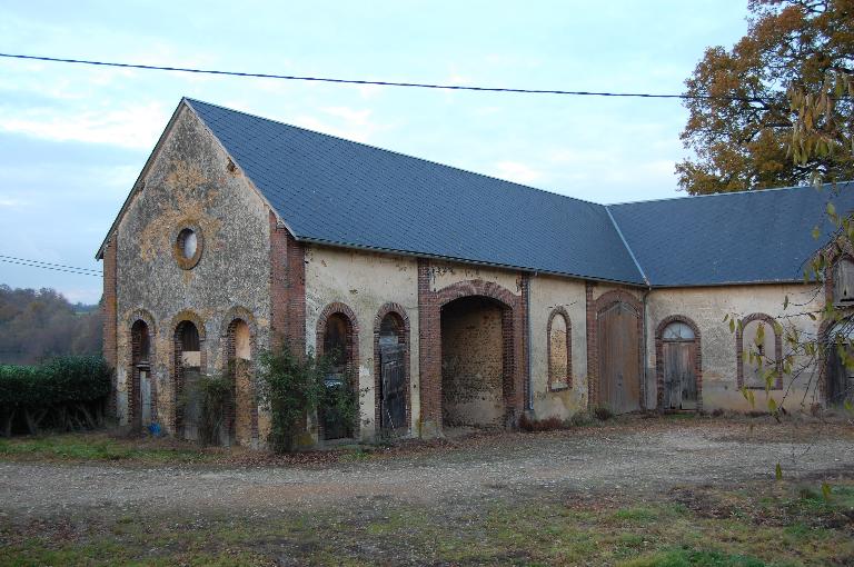 Aile ouest, vue générale depuis le sud.