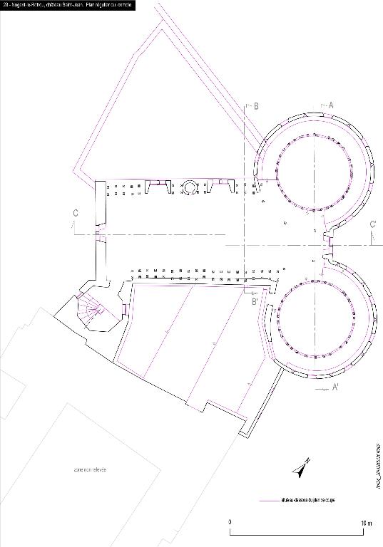 Plan des combles (2014).