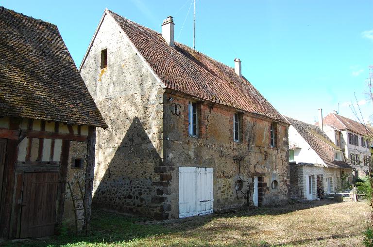 Ancienne boulangerie de l'abbaye, élévation est.