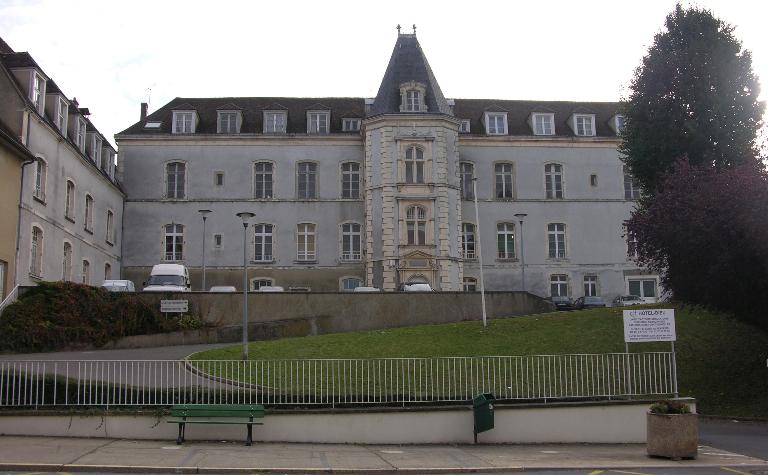 Bâtiment C, vue de l'ouest.