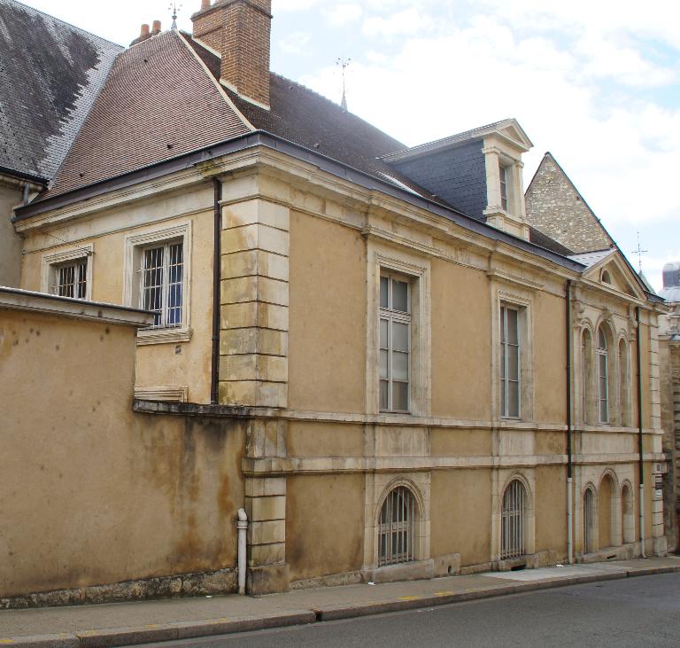 Bâtiment D, vue du nord.
