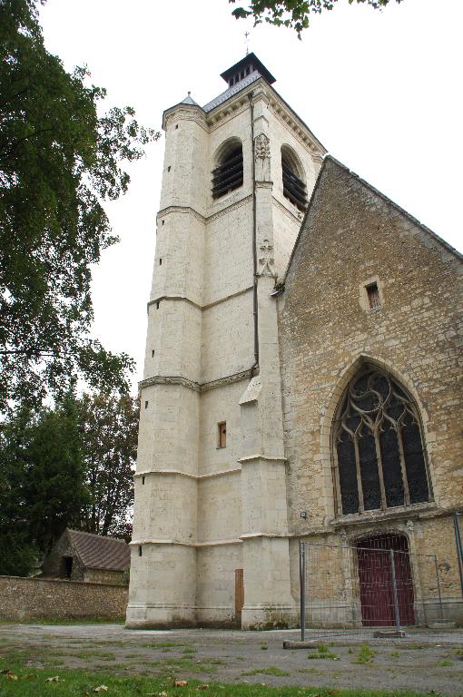Clocher, vue de l'ouest (2013).