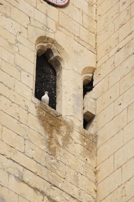 Clocher, détail des baies du second niveau d'élévation.