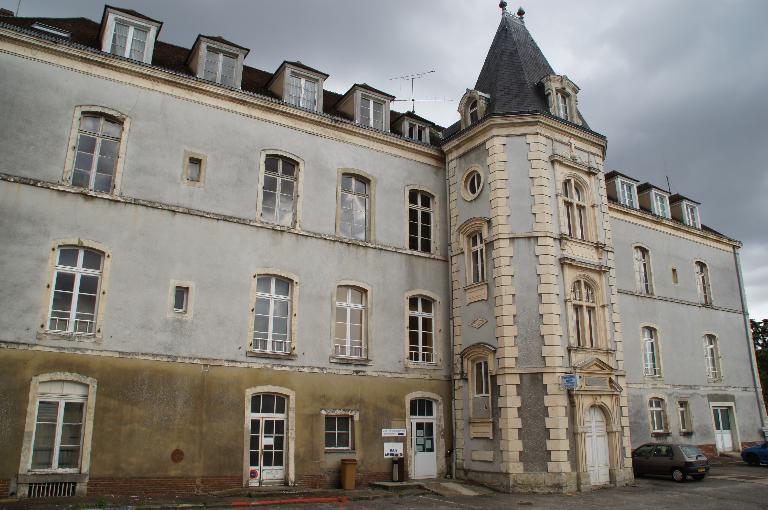 Bâtiment C, vue de l'ouest.
