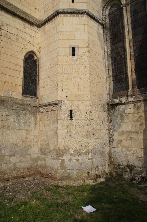 Tour d'escalier, vue du sud-est.