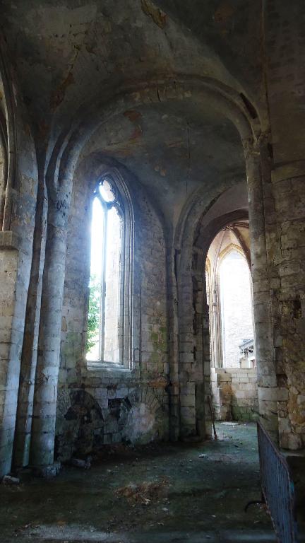 Choeur, déambulatoire, élévation intérieure, vue du nord.