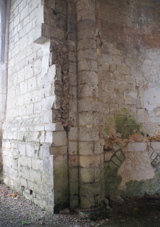 Choeur, déambulatoire et absidiole nord, élévation intérieure.