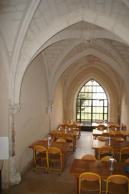 Transept, bras sud, espace accolé, élévation intérieure.