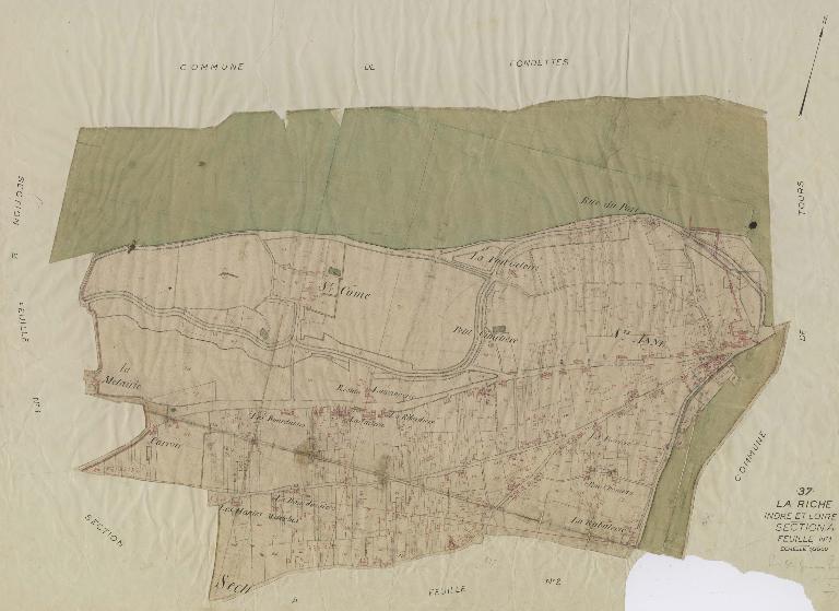 Le cadastre napoléonien [1808].