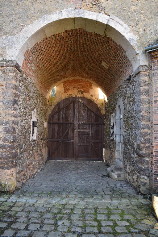 Logis-porte, vue du corps de passage.