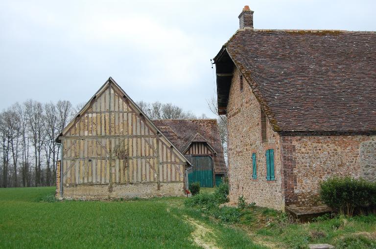 Grange, vue du pignon nord.