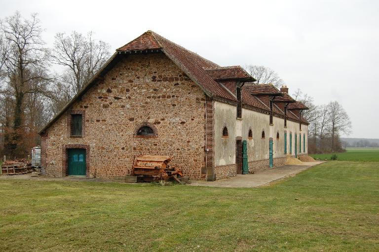 Bâtiment principal, vue générale depuis l'ouest.