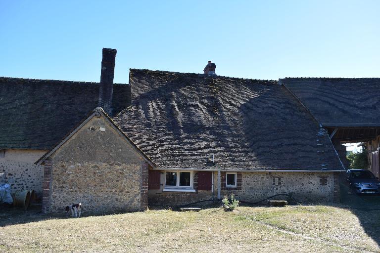 Bâtiment principal, partie ouest, vue générale depuis le nord.