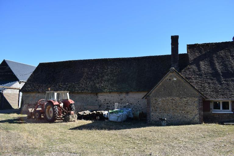 Bâtiment principal, partie est, vue générale depuis le nord.