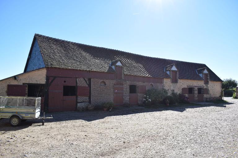 Bâtiment secondaire (bergeries), vue générale depuis le nord-est.