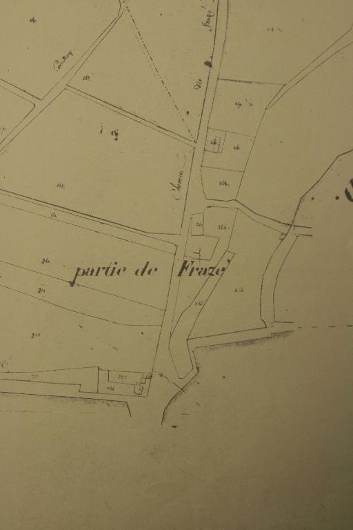 Extrait du cadastre de 1813, section B2 (AD d'Eure-et-Loir, 3 P 6748 - 6766).