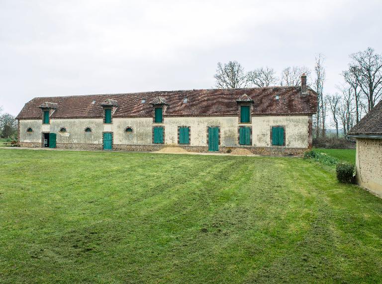 Bâtiment principal, vue générale depuis le sud.