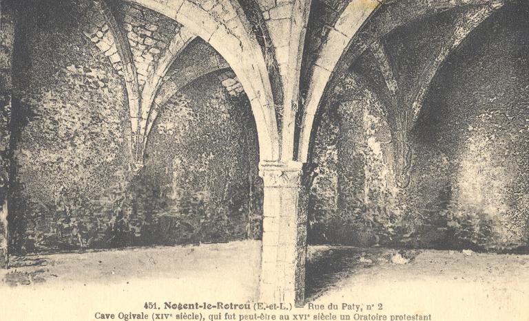 Maison dite Cave des Templiers (3 rue du Paty)