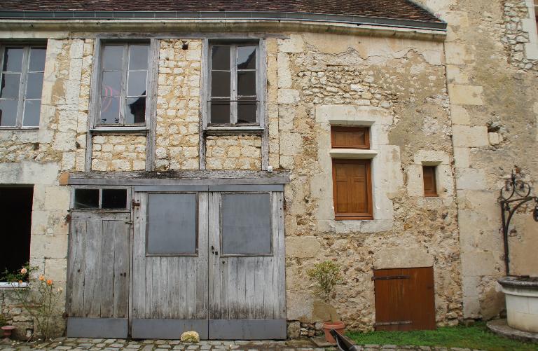 Face ouest, vue de l'ouest.