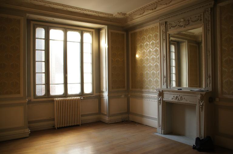 Vue intérieure, premier étage, salle centrale.