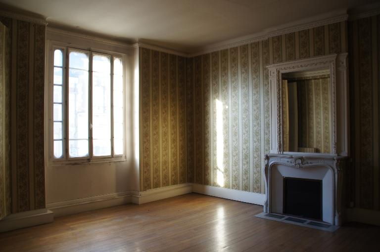 Vue intérieure, rez-de-chaussée, salle nord.
