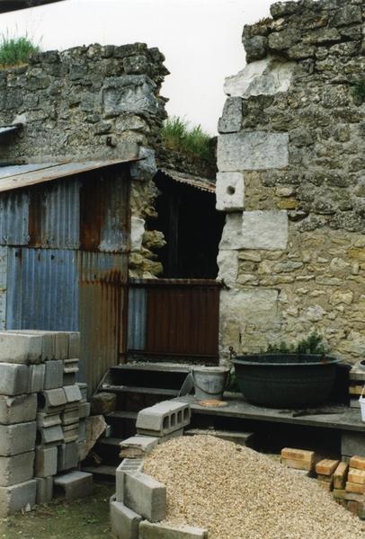 Face Ouest du 2e four, embrasure de chargement.